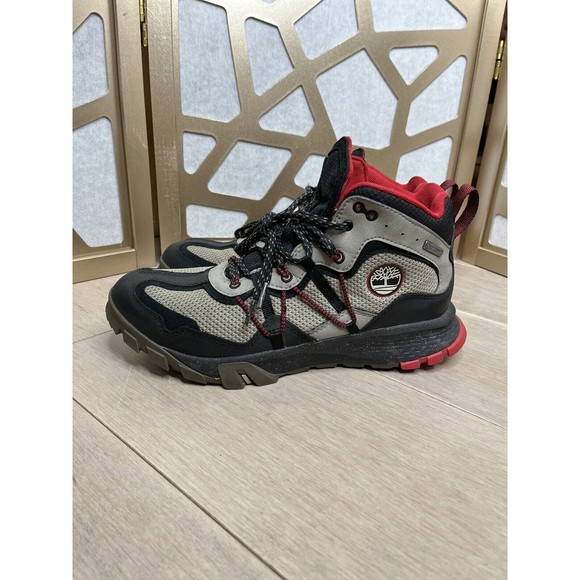 Timberland MEN GARRISON TRAIL HIKER Boot 8.5 leather gray shoes main image 10